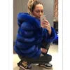 10 Colors S-4XL Plus Size Women's Winter Warm Faux Fur Jacket with Hat Splicing Jacket Faux Fur Hooded Jacket Top Quality Snow Boots Outerwear Jackets Women Winter Apparel Supplies