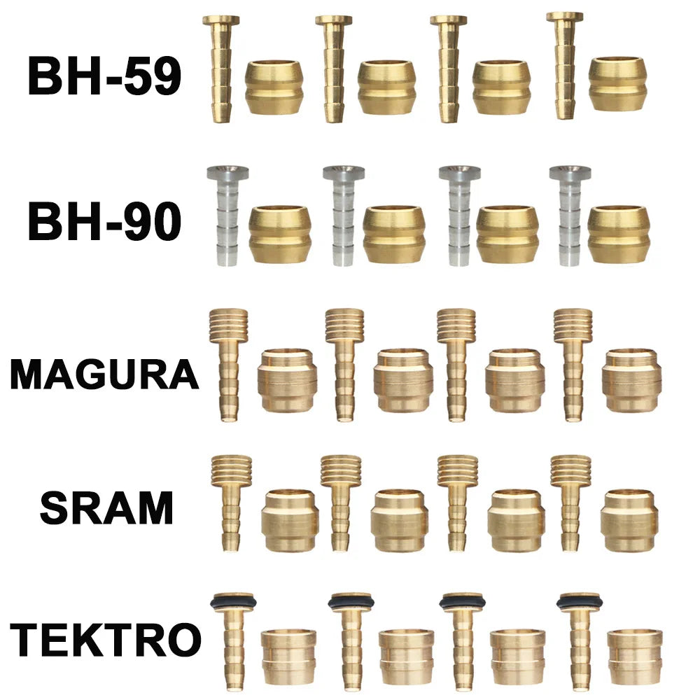MTB Bicycle Olive Head Mountain Bike Oil Needle BH90/BH59/SRAM/MAGURA /TEKTRO Tubing Cut-Off Oil Brake with Compatible Shimano