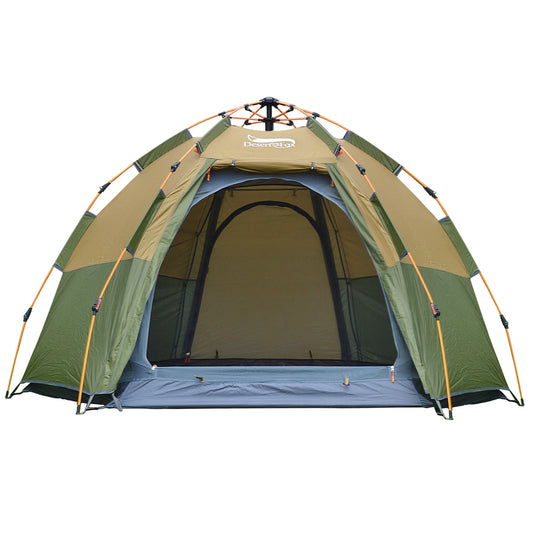 Pop-up Automatic Tent 3-4 Person Instant Camping Tent Backpacking Family Dome Tents for Camping Hiking Travelling