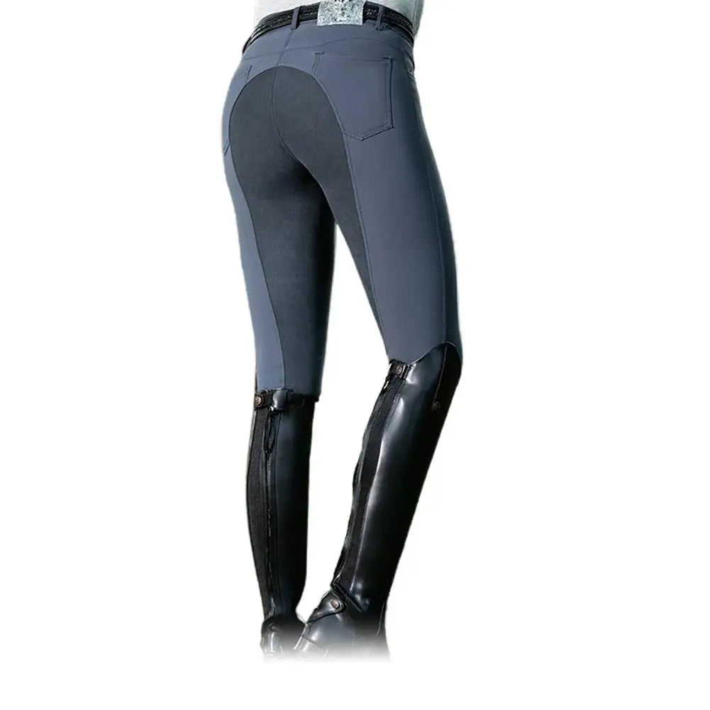 NEW Arrivals S-3XL 5 Colors Fashion Women Equestrian Jodhpurs Pants High Waist Elastic Silicone Anti-Slip Quick Dry Horse Racing Skinny Trousers Horse Riding Camping Running Climbing Pants