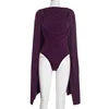 NEW Italian Fashion 2026 5 Colors Women Clothing Vendor Sleeveless Irregular Bodysuit Slim Fit Nigh Club Wear Evening Party  One Piece Jumpsuit Ladies Apparel Accessories