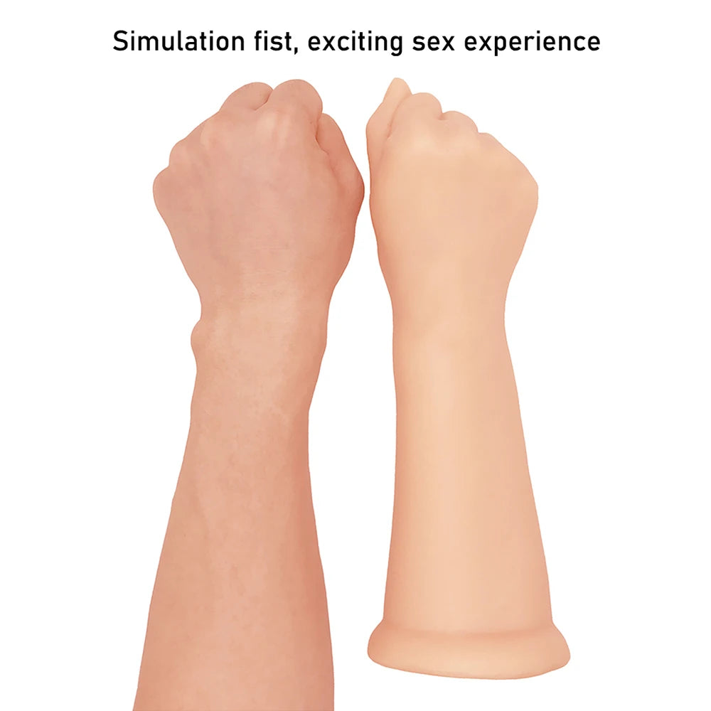 27.5*8CM Oversized Fist Dildo Simulation Arm Dildos Fist Sex Toys Big Penis Soft Dick for Female Masturbation Fisting Anal Plug