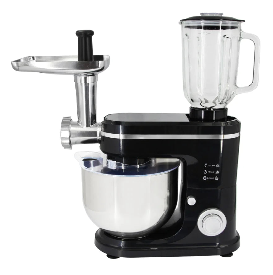 3 in 1 High Quality Kitchen Fruit Blender Meat Grinder Mixer Multi-Function Dough Cake Stand Mixer for Home Kitchenware Accessories Cooking Tools Sets Household Appliances