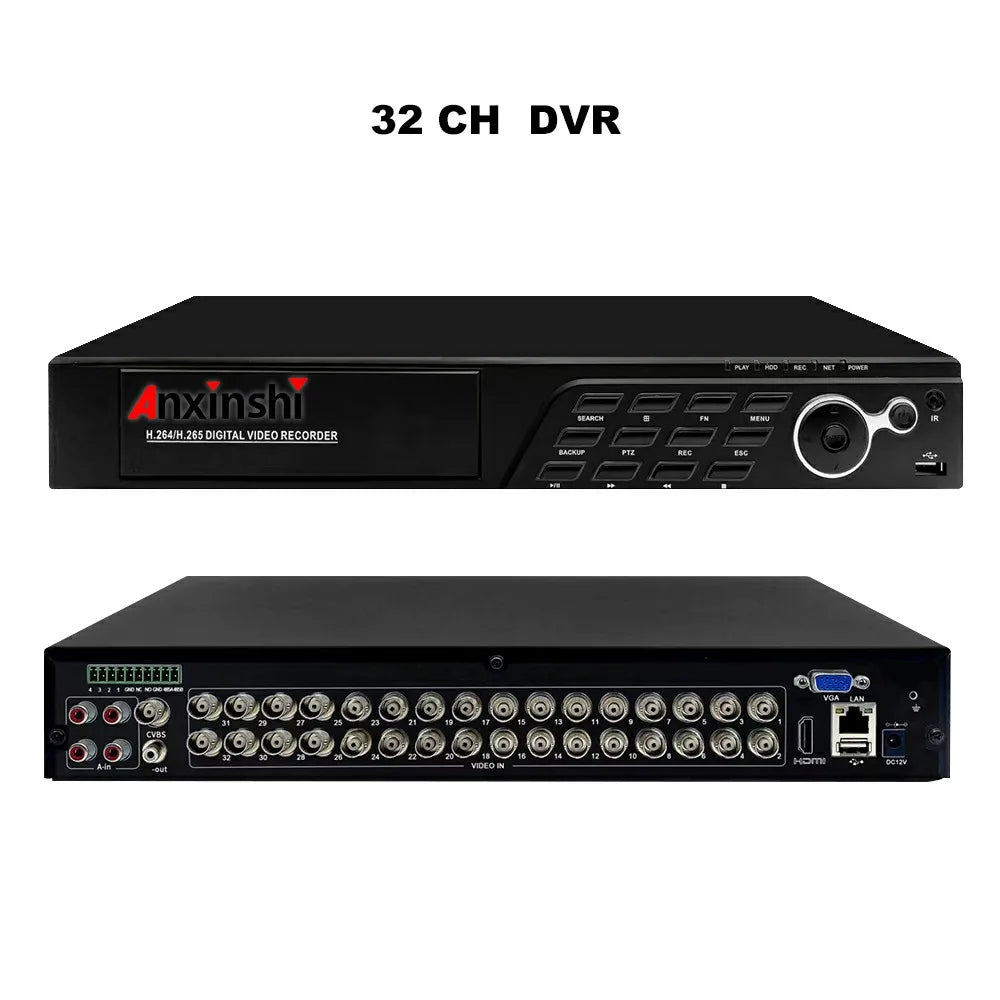 HOT SALE Fortify Forever Your House Villa Business Store Android Wi-Fi Windows 10/11 Wireless 32CH XVR Kit 2MP 5MP AHD Bullet Security Camera System IP66 Waterproof H.265 Compression 2 Night Vision Cloud Modes Professional Se