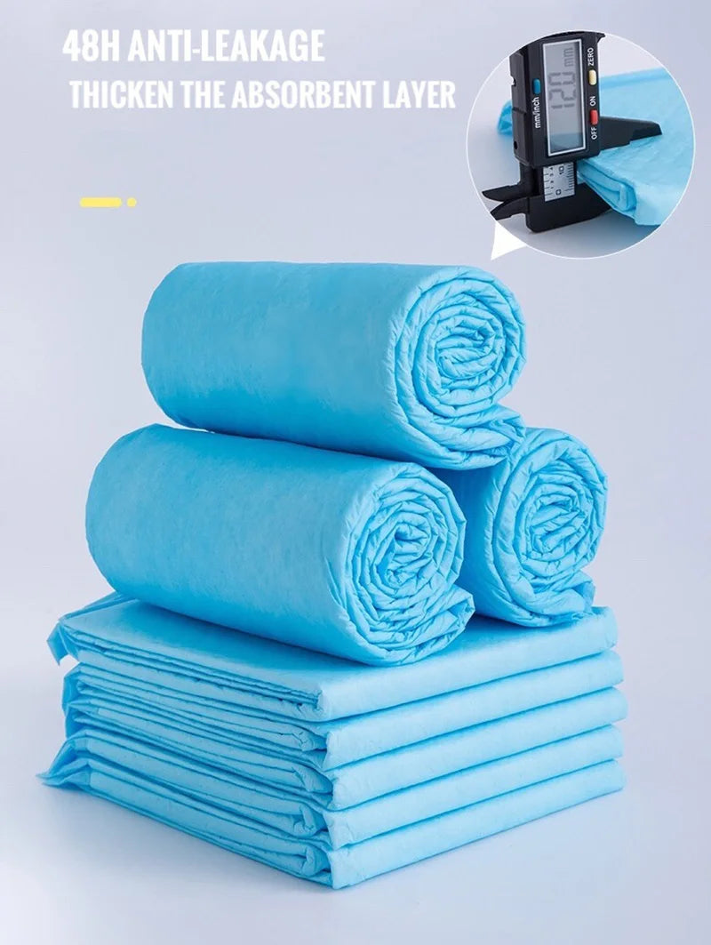 10 PCS Set S-XL  Super Absorbent Dog Cat Disposable Diaper Thick Deodorant Puppy Pet Urine Diaper Pad Mat Cat Litter Toilet Dogs Products