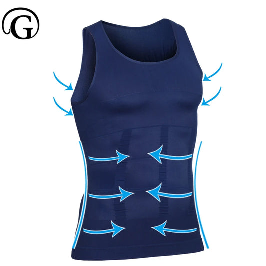NEW M-2XL Size 3 Colors Men Slimming Shaper Posture Correct Tops Waist Trainer Undershirt Sleeveless Compression Humpback Vest
