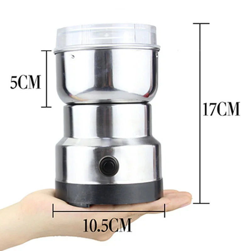 The Best Price  Multi-Functional Electric Grinder Grains/Nuts/Spices/Herbs/Coffee Bean Grinding Machine Kitchen Accessory With EU Plug Home Kitchenware Supplies