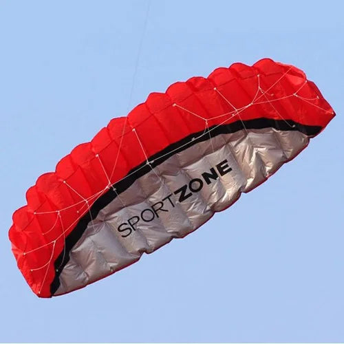 High Quality 1.8 m Dual Line 4 Colors Parafoil Parachute Sports Beach Kite Easy to Fly