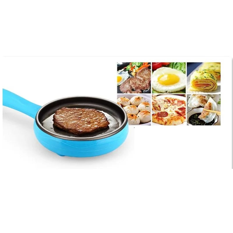 NEW Arrivals 220V Electric Multifunctional Egg Steak Frying Plate Machine  3 Color Available Crepe Breakfast Maker Machine EU/AU/UK Plug