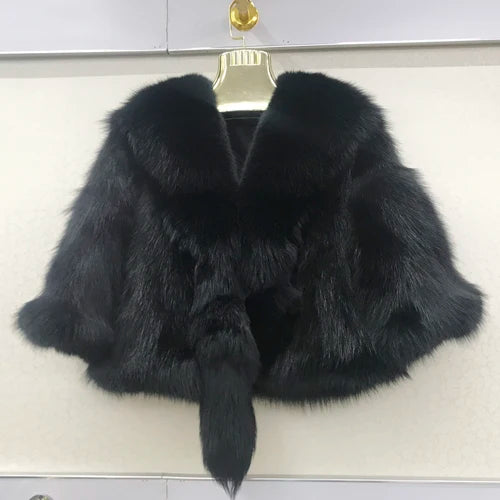 New Arrival S-2XL 12 Colors Women Real 100% Natural Fox Fur Coats Autumn Winter Fox Fur Short Style Jacket Warm Real Fox Fur Overcoats