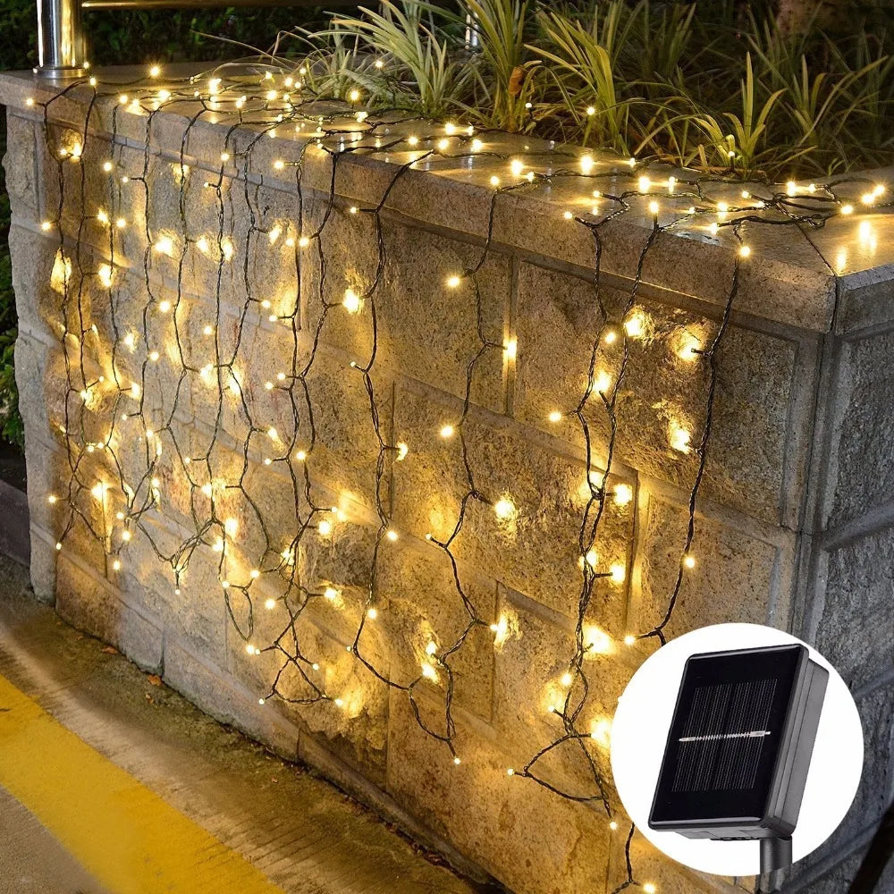 NEW Arrivals Solar String Light Fairy Garden Waterproof Outdoor Lamp 5/712/22M 6V Garland For Christmas Xmas Holiday Party Home Decoration Accessories Supplies