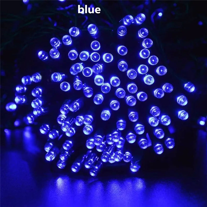 NEW Arrivals Solar String Light Fairy Garden Waterproof Outdoor Lamp 5/712/22M 6V Garland For Christmas Xmas Holiday Party Home Decoration Accessories Supplies