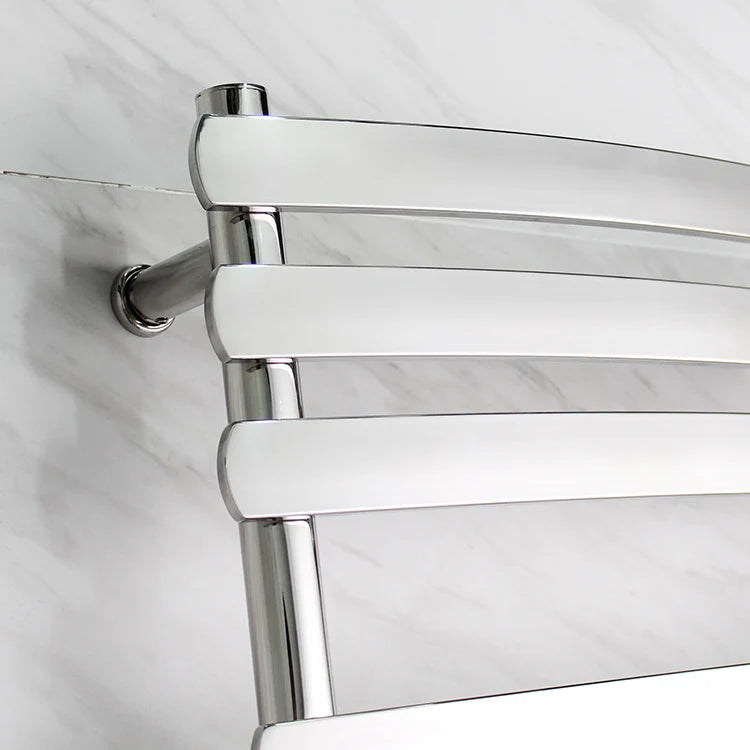 New Design Electric Wall Mounted Hung Heated Towel Rail Towel Radiator Clothes Towels Heating Dryer Rack Home Bathroom Hotels Clothing Supplies (After Sale Service: Online Technical Support)