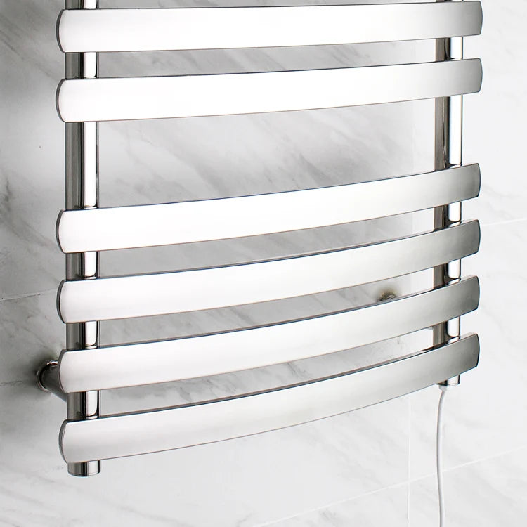New Design Electric Wall Mounted Hung Heated Towel Rail Towel Radiator Clothes Towels Heating Dryer Rack Home Bathroom Hotels Clothing Supplies (After Sale Service: Online Technical Support)