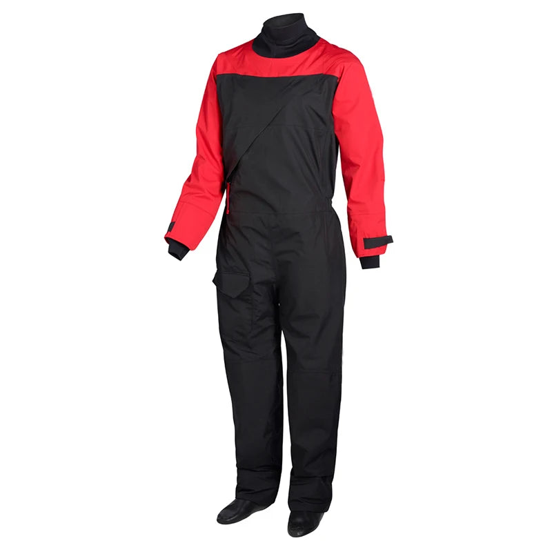 Neoprene Dry Suit High Quality  Women 3 Layer Breathable Fabric Front Zip Drysuit  Professional Training Suit Kayak Canoe Waterproof Windproof Water Sports Clothing Supplies