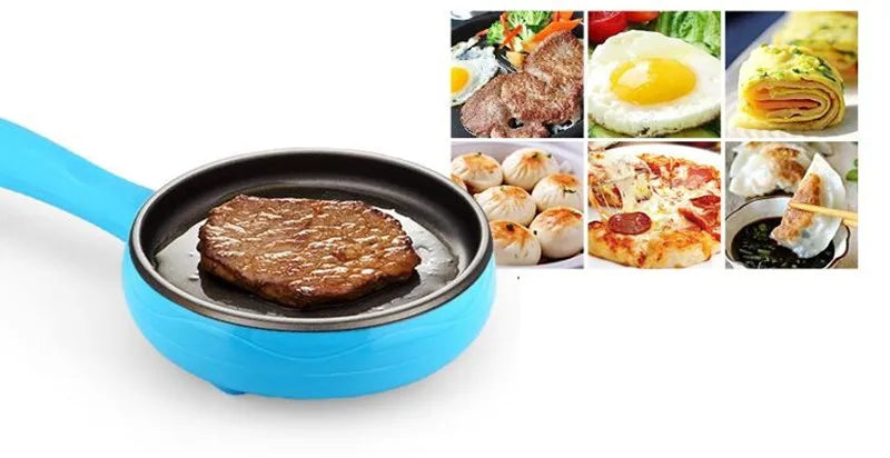 NEW Arrivals 220V Electric Multifunctional Egg Steak Frying Plate Machine  3 Color Available Crepe Breakfast Maker Machine EU/AU/UK Plug