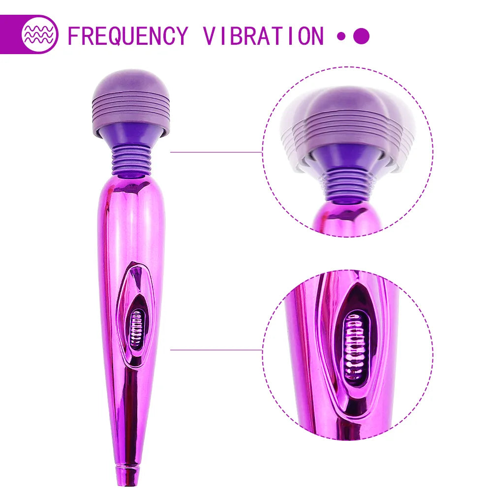 MAIOLI Vibrator for Woman, Sex Products AV Vibrators, USB Rechargeable Sex Toys for Woman, Clit Stimulator Massager Magic Wand