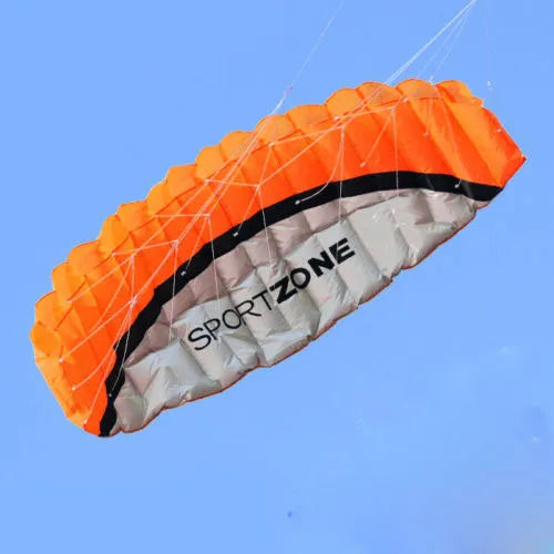 High Quality 1.8 m Dual Line 4 Colors Parafoil Parachute Sports Beach Kite Easy to Fly