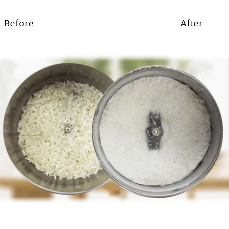 The Best Price  Multi-Functional Electric Grinder Grains/Nuts/Spices/Herbs/Coffee Bean Grinding Machine Kitchen Accessory With EU Plug Home Kitchenware Supplies