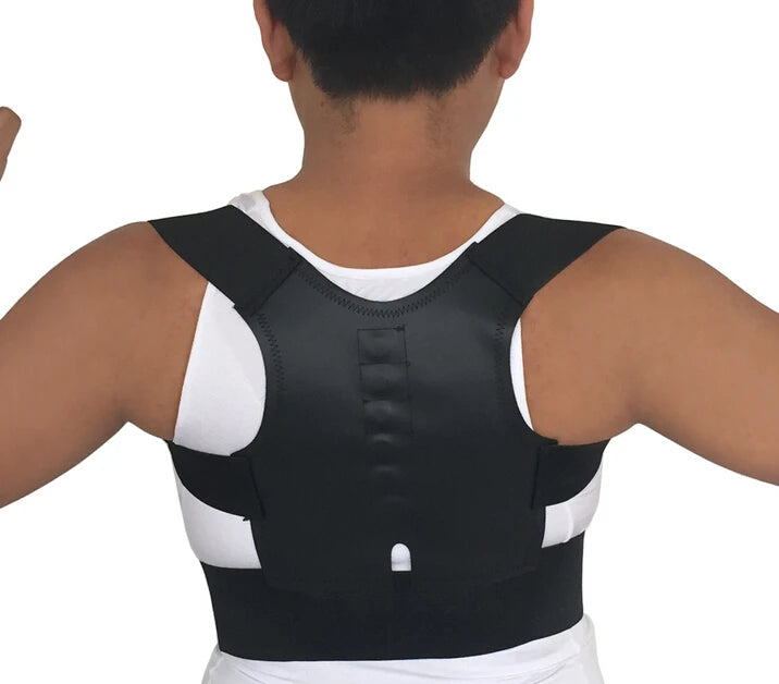 NEW!!!! Magnet Posture Back Shoulder Corrector Support Brace Magnetic Therapy Belt Therapy Adjustable