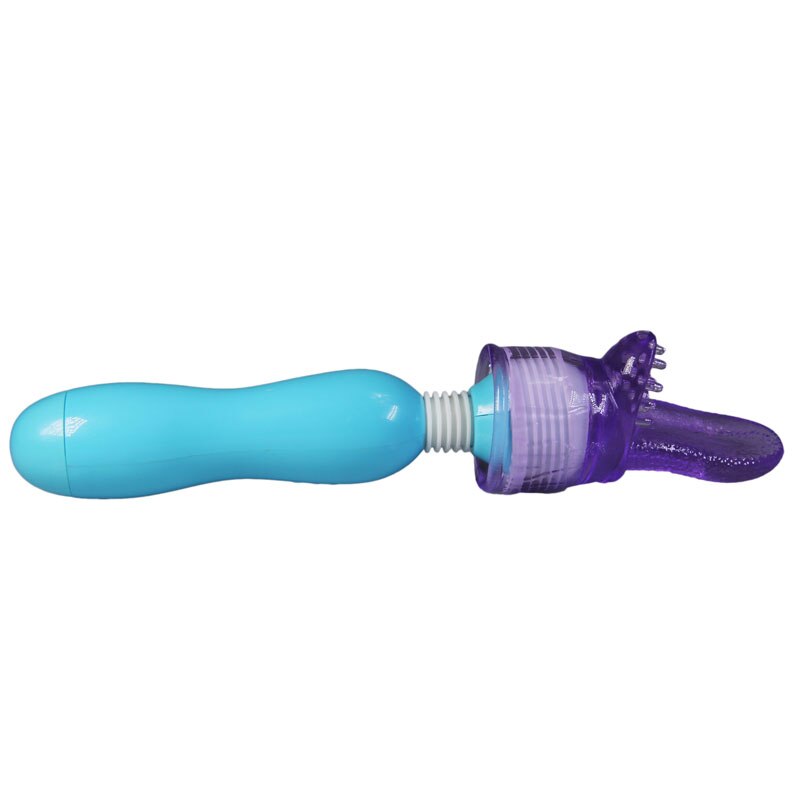 Triple Tongue Wand Vibrator Masturbation G spot Orgasm Massage Anal Clit Vaginal AV Vibrating Stick,Butt plug Sex Toys for Women