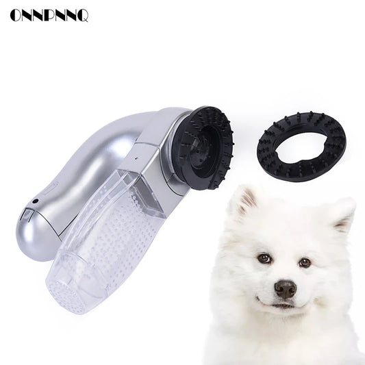 New Electric Pet Removal Hair Device Portable Pet Vacuum Cleaner For Dog Cat Small Animal Massage Dog Accessories Pet Supplies