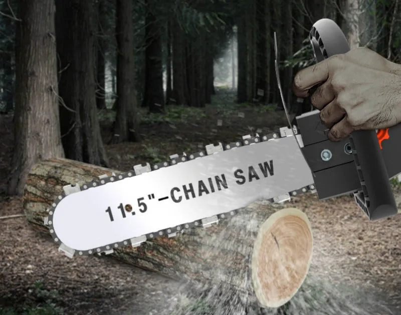 NEW Arrivals 11.5 Inch Electric Chainsaw Bracket Change 100/125/150 Angle Grinder M10 M125 M150 Into Chain Saw Woodworking Power Tool Home Garden Accessories Supplies