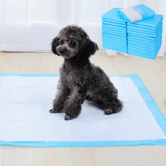10 PCS Set S-XL  Super Absorbent Dog Cat Disposable Diaper Thick Deodorant Puppy Pet Urine Diaper Pad Mat Cat Litter Toilet Dogs Products