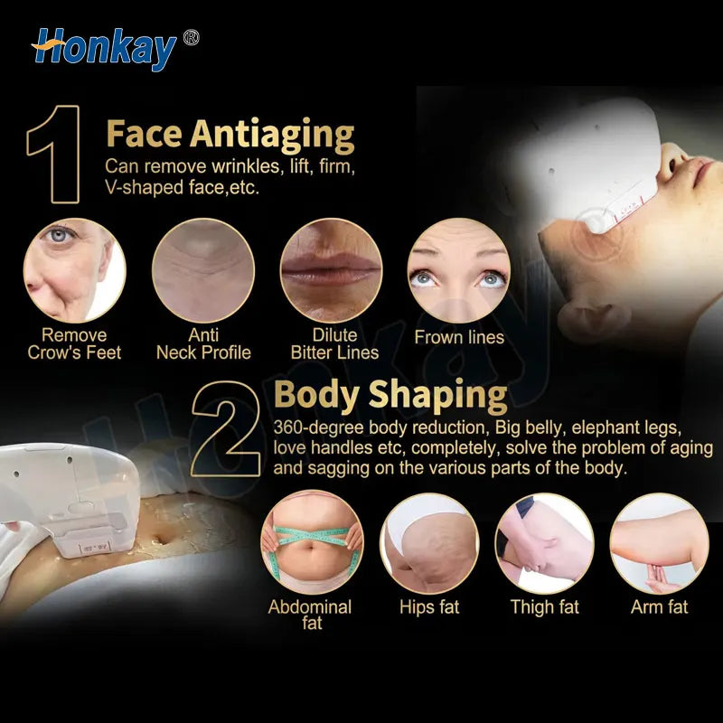 HOT SALE New Technology Professional Full Body 7D Machine Mask Face Body Legs Arms Lifting High Intensity Face Clean Brush Skin Firming Anti Aging Machine Women Skin Care Supplies