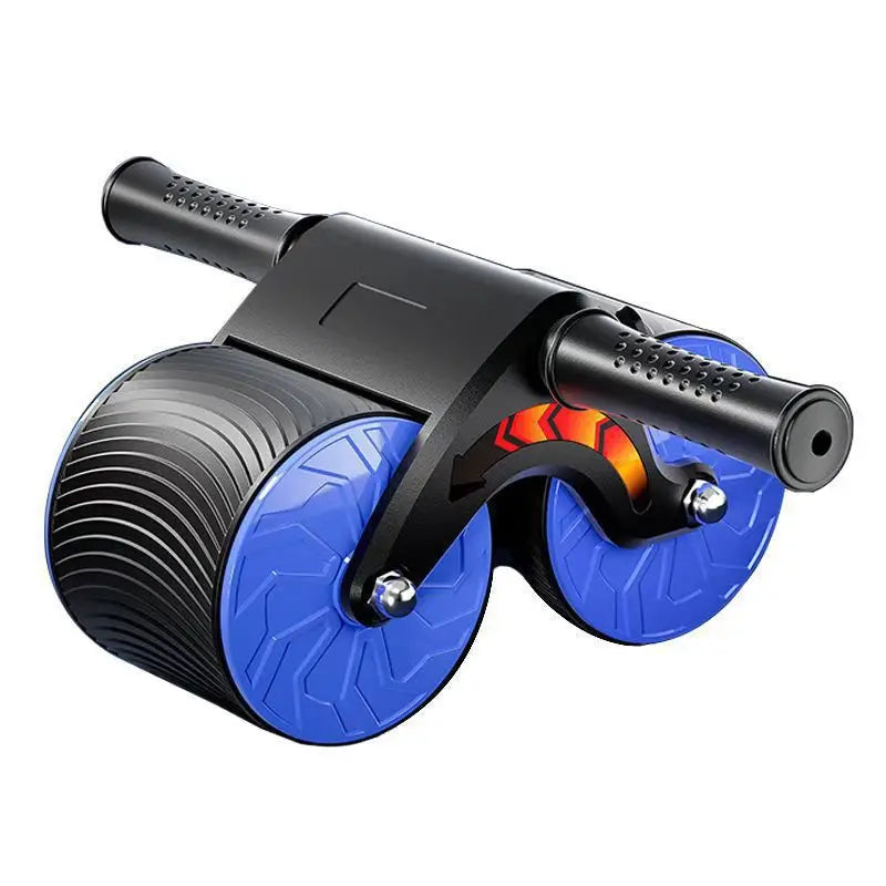 NEW Arrivals for Home Gym Household Fitness Equipment Automatically Rebounding Abdominal Wheel Elbow Support Roller Abdominal Wheel Counting Timer Women Men Workout Accessories Sport Supplies