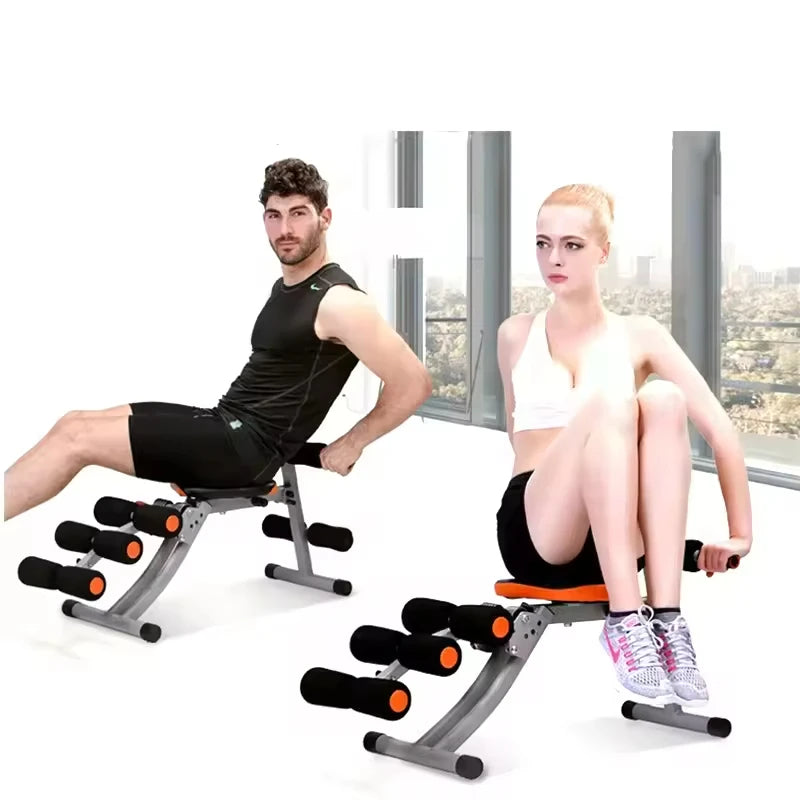 NEW Home Gym Height Adjustable AB Trainer Whole Body Workout Machine with Waist Cruncher Core Foldable Fitness Equipment for Home Use