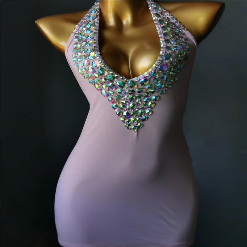 NEW Arrivals Women Resort's Latest Diamond Bikini Collection Sexy Female Swimsuit Rhinestone High Quality Luxury Bikini Ladies Sexy Beach Wear