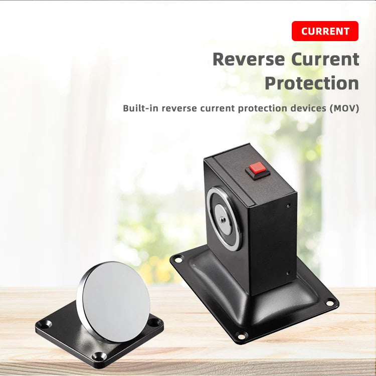 Home Office Fireproof Emergency Exit  Auto Release Floor and Wall Mounted Door Holder Electronic Magnetic Door Stopper