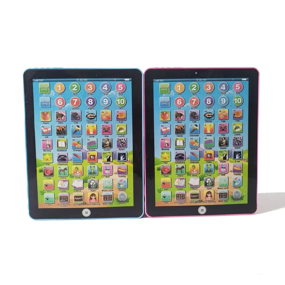 Electric Kids Study Laptop Toys English Learning Pad Educational Tablet for Children