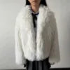 NEW Arrivals 8 Colors S-4XL Curly Fur Jacket Women Winter Warm Mongolian Artificial Lamb Wool Coat Short Open Front Cropped Eco- Friendly Night Clubwear Women's Faux Fur Coats Winter Autumn Apparel Supplies