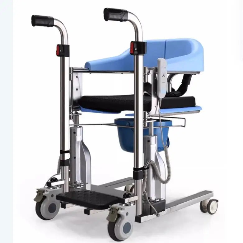 Adjustable Height Rolling Upright Walker With Seat and Brakes Walking Aid for Disabled Hemiplegia Stroke Patient Children Walking Training Aid Medical Instruments Health Care Supplies