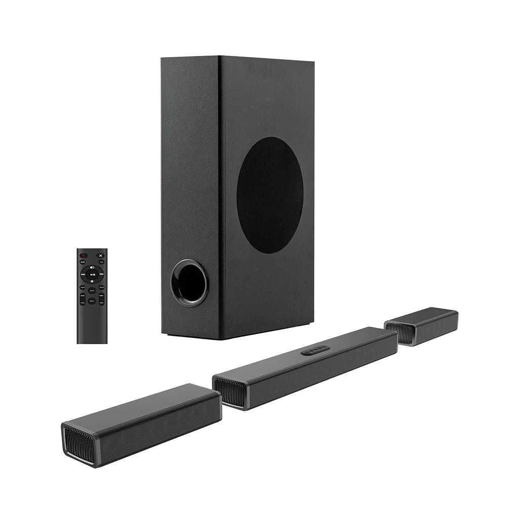 NEW Set Professional Bluetooth Home Theater Wireless Speaker 5.1ch Detachable  for Smart TV Home Theatre System with Subwoofer Remote Control