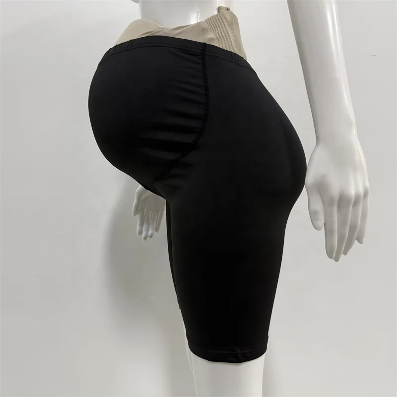 NEW Arrivals Women's Maternity Shorts Over the Belly Buttery Soft Stretchy Breathable Pullover Closure Lounge Yoga Shorts Pregnancy Activewear Sports Apparel Accessories