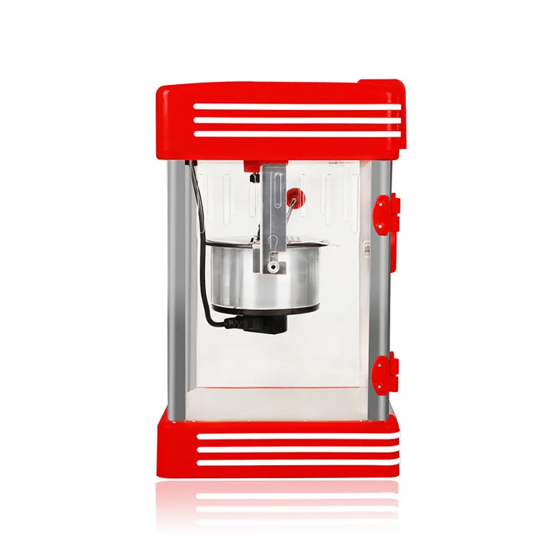 New Popcorn Electric Machine Commercial Automatic Large-Capacity Electric Pop Corn Machine Home Mini Popcorn Machine Makers