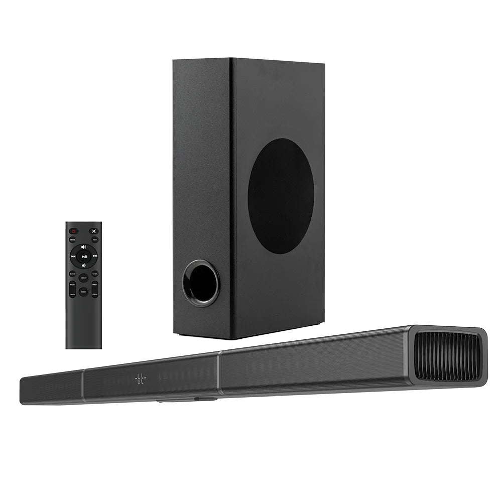 NEW Set Professional Bluetooth Home Theater Wireless Speaker 5.1ch Detachable  for Smart TV Home Theatre System with Subwoofer Remote Control