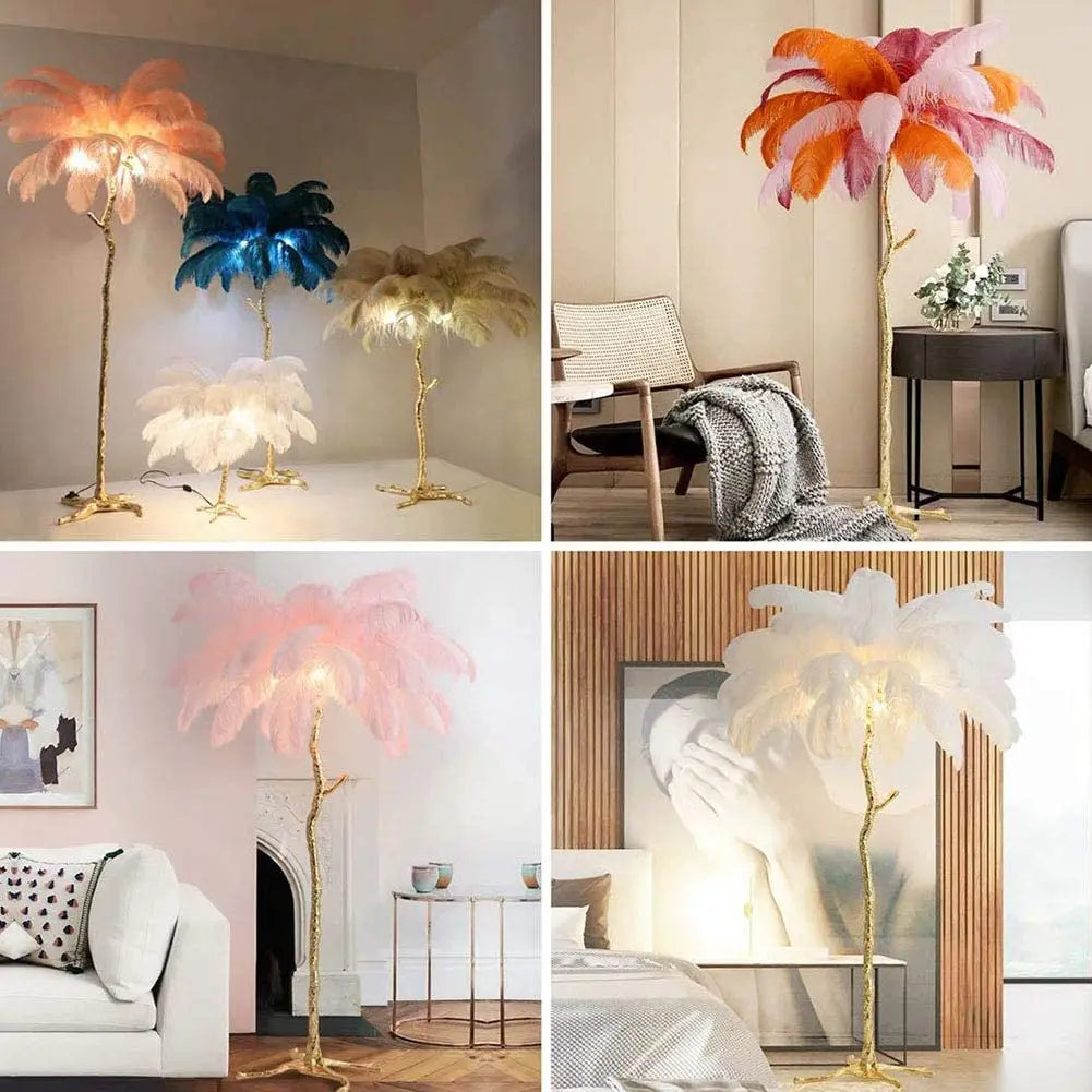 10 PCS Set 10 Colors Natural Ostrich Feathers Wedding Home Decor 30-35cm/40-45cm Ostrich Plumes Table Centerpiece Crafts