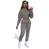 3 PCS Set 10 Colors S-2XL  Autumn Winter Fashion Women Set Custom Fleece Jogger Set Hoodie Vest Pants Tops Outdoor Hiking Tracksuit Leisure Set Streetwear Sports Clothing Supplies