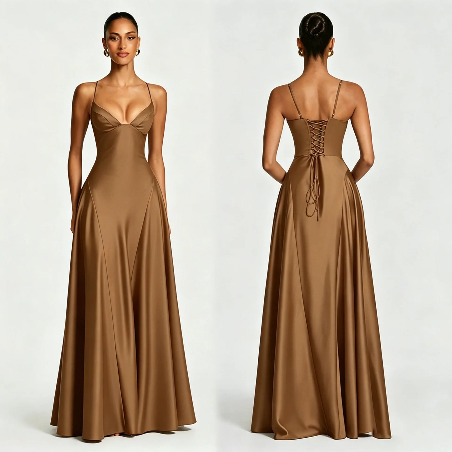 15 Colors Elegant Sling Women Spring Summer Dress Solid Sleeveless Off-Shoulder Slim Maxi Dresses  Lady Chic Evening Party Night Clubwear Prom Gown Ladies Luxury Clothing Supplies