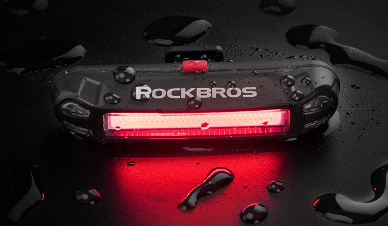 Bike Rear Light 200-800mAh Bicycle Tail Light USB Rechargeable Led Flash Cycling Light Mountain Road Seat Post Taillight Bicycle Lighting Parts Accessories