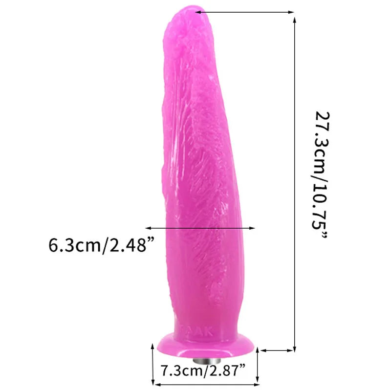 Sex Machine Attachment 3XLR Accessories Vegetables Chinese Cabbage Dildo Love Machine For Women Man Y53