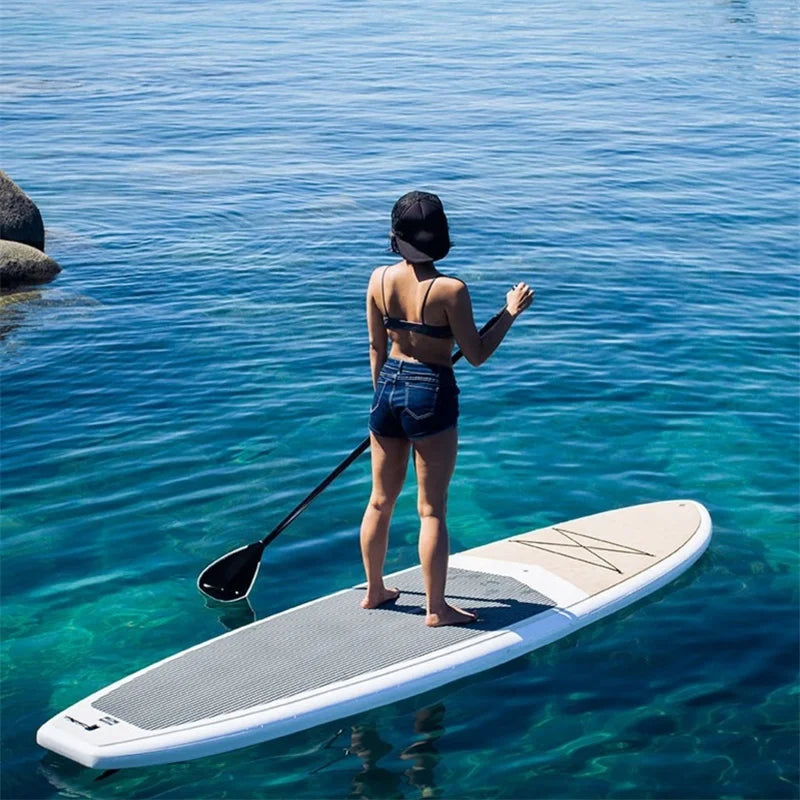 NEW Set  All-Round Inflatable Paddle Board Air Surf SUP for Offshore Waters with Pump Included River Lake Ocean Beach Sea Women Men Summer Sports Surfing Accessories Tools Set
