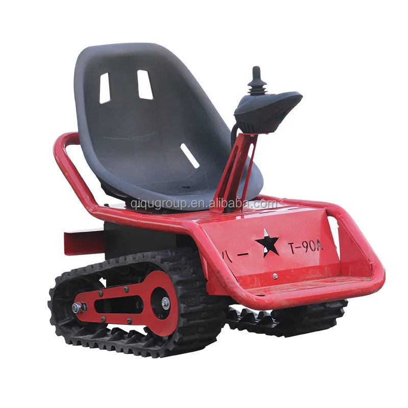 HOT SALE Steel Body 5 Speeds 24V - 250W & Bluetooth Dynamic Music Sound for Varied Events for Kids All-Terrain Electric Tank Sandy Beach Electric Go Cart