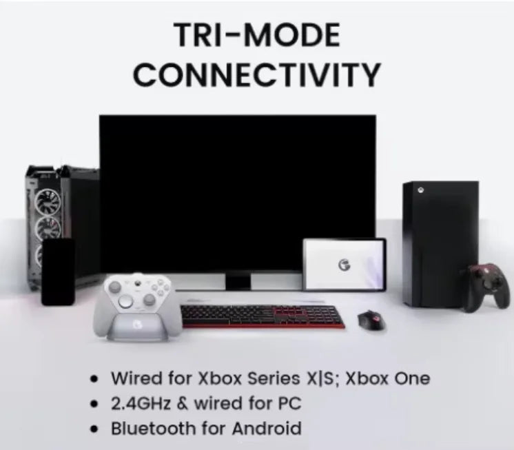 G7 PRO Tri-Mode Controller Xbox Licensed Wireless Gamepad Joysticks Game Controllers for xox PC and Android Video Games Controller Console Player