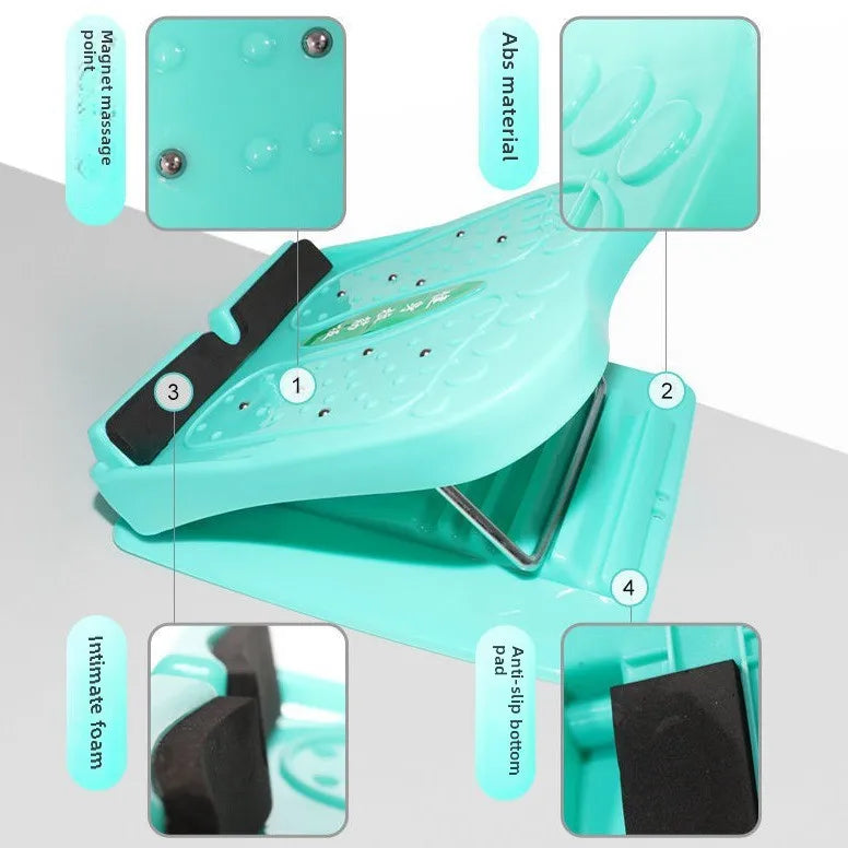 NEW Portable Slant Board Calf Stretcher Slant Board for Stretching Tight Calves Adjustable 5 Level Strength Training Equipment