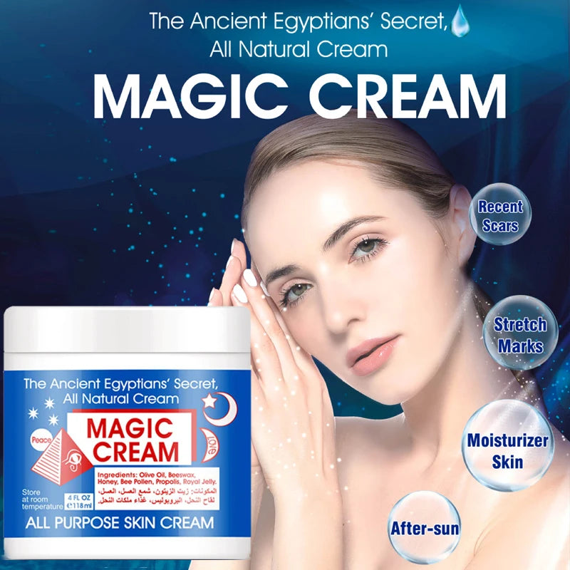 Genuine Magic Facial Cream All Purpose Skin Face Cream Natural Anti Aging Wrinkle Remover Moisturizing Nourishing Acne Repair